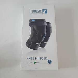 Ossur Form-Fit Ply Hinged Knee Brace Wrap 503253 Size Small Black